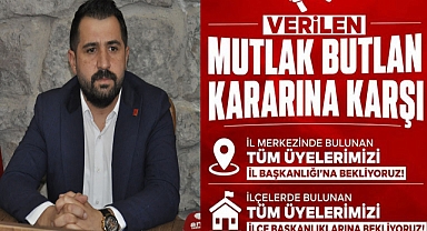CHP Kars İl Örgütü olağanüstü toplandı