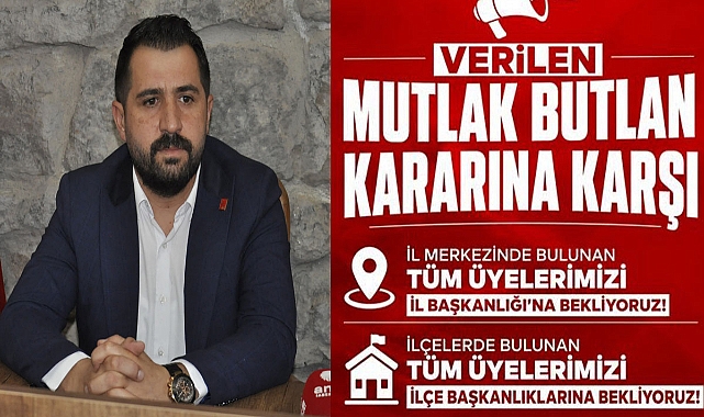 CHP Kars İl Örgütü olağanüstü toplandı