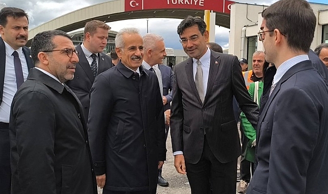 BTK Demiryolu için Kars’tan Gürcistan’a ziyaret