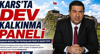 Kars’ta dev kalkınma paneli