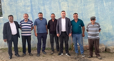 Başkan Müçük'ün köy ziyaretleri devam ediyor