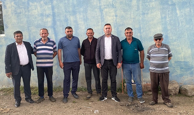 Başkan Müçük'ün köy ziyaretleri devam ediyor
