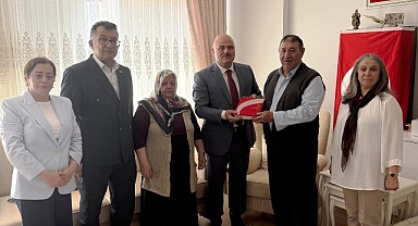 Başkan Sancar’dan şehit ailesine 15 Temmuz ziyareti