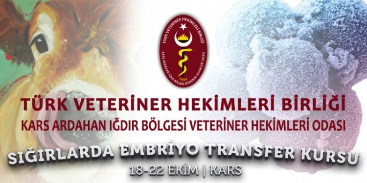 Sığırlarda embriyo transfer kursu düzenlenecek